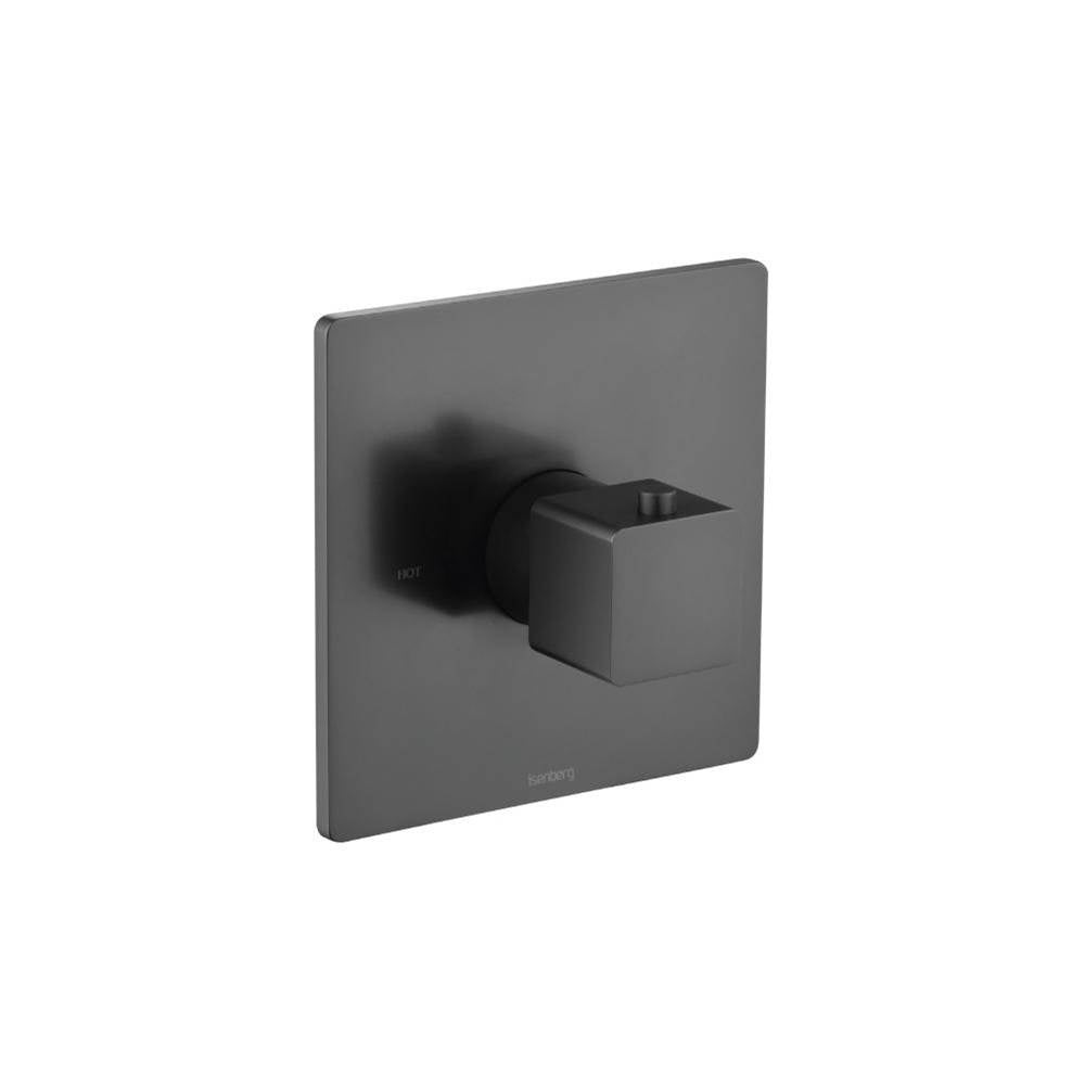 Isenberg By Flusso - 3/4'' Thermostatic Valve With Trim - Matte Black