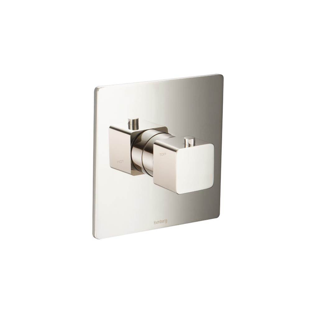 Isenberg By Flusso - Trim For 3/4'' Thermostatic Valve - Use with TVH.4201 - Polished Nickel PVD
