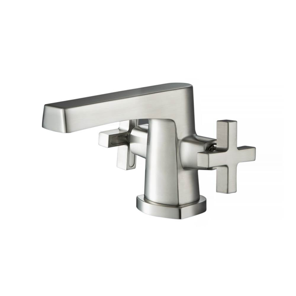Isenberg By Flusso - Single Hole Bathroom Faucet - Brushed Nickel PVD