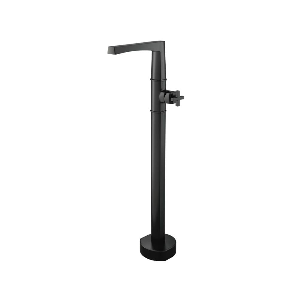 Isenberg By Flusso - Freestanding Floor Mount Bathtub / Tub Filler - Matte Black