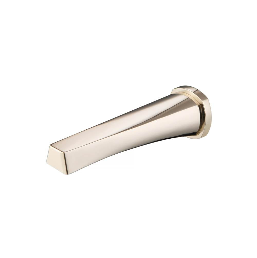 Isenberg By Flusso - Wall Mount Non Diverting Tub Spout - Polished Nickel PVD