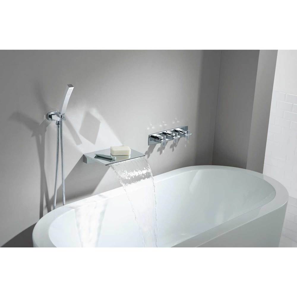 3/4'' Horizontal Thermostatic Valve with 2 Volume Controls & Trim