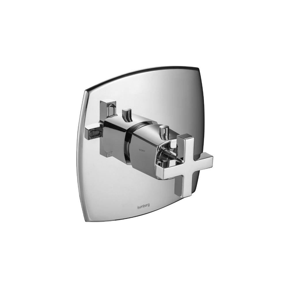 Isenberg By Flusso - 3/4'' Thermostatic Valve With Trim - Chrome