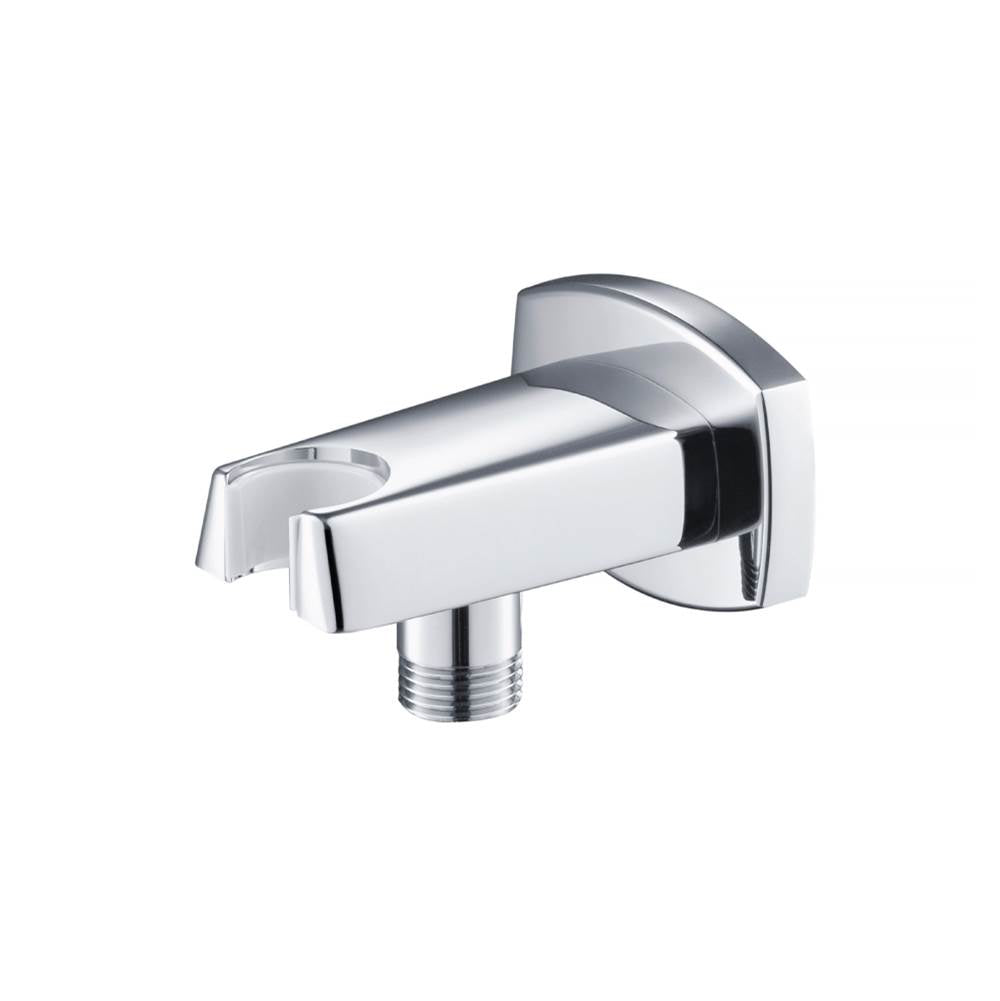 Isenberg By Flusso - Wall Elbow With Holder Combo - Chrome