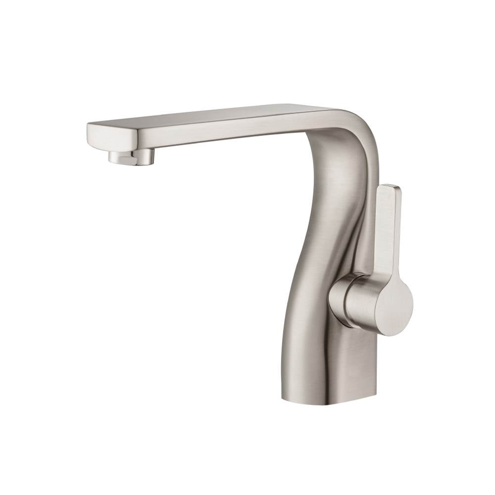 Isenberg By Flusso - Single Hole Bathroom Faucet - Brushed Nickel PVD