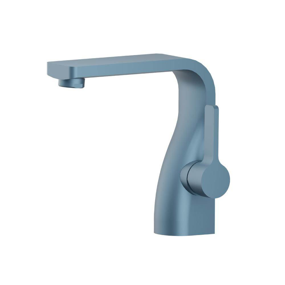 Isenberg By Flusso - Single Hole Bathroom Faucet - Blue Platinum