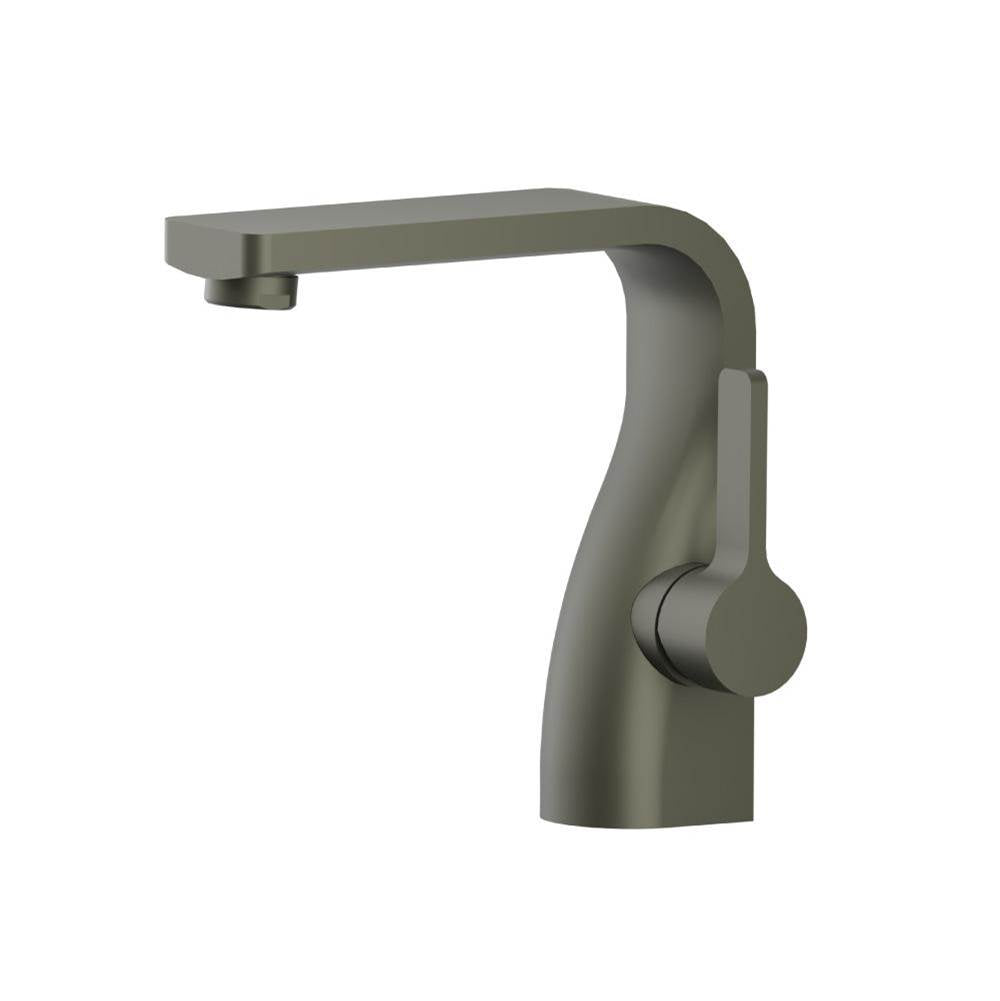 Isenberg By Flusso - Single Hole Bathroom Faucet - Gun Metal Grey