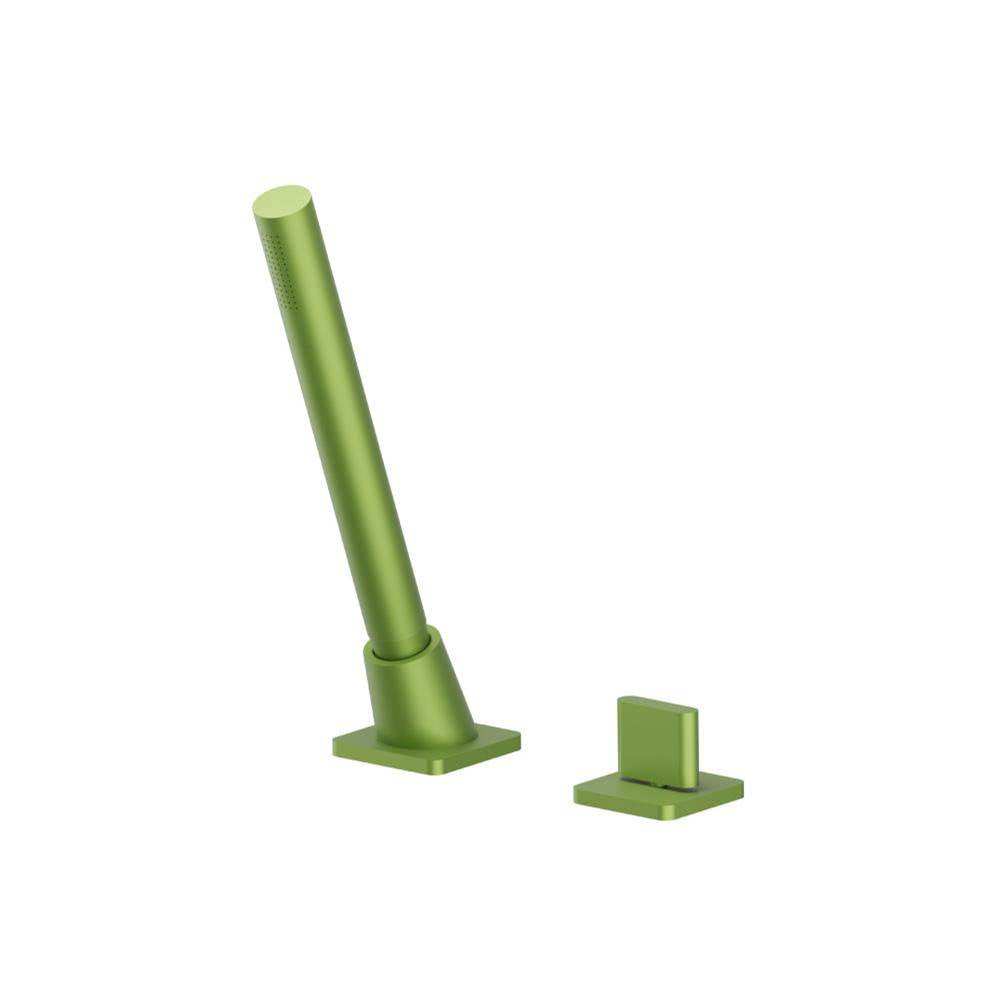 Isenberg By Flusso - Deck Diverter With Holder & Hose - Isenberg Green