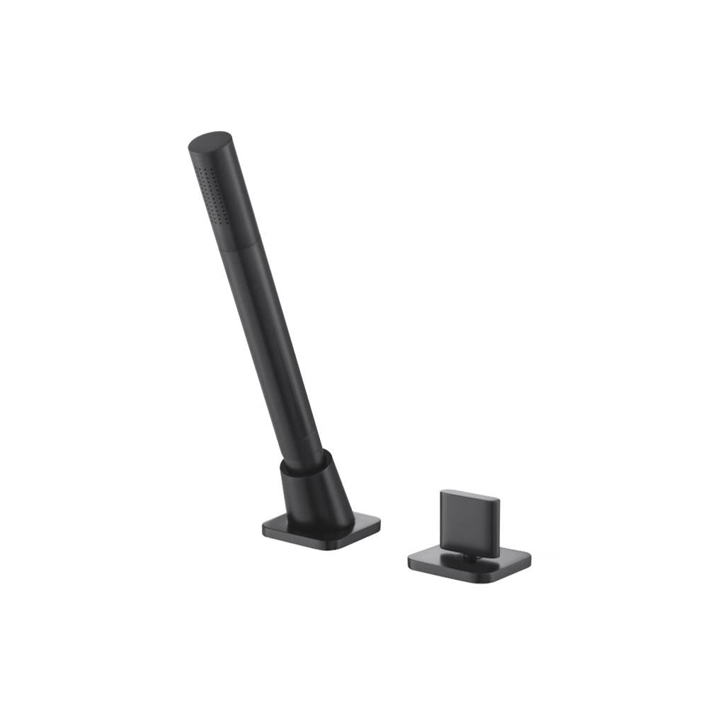Isenberg By Flusso - Deck Diverter With Holder & Hose - Matte Black
