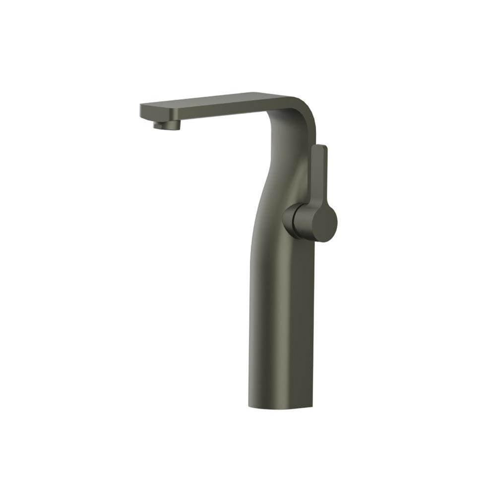Isenberg By Flusso - Single Hole Vessel Faucet - Gun Metal Grey