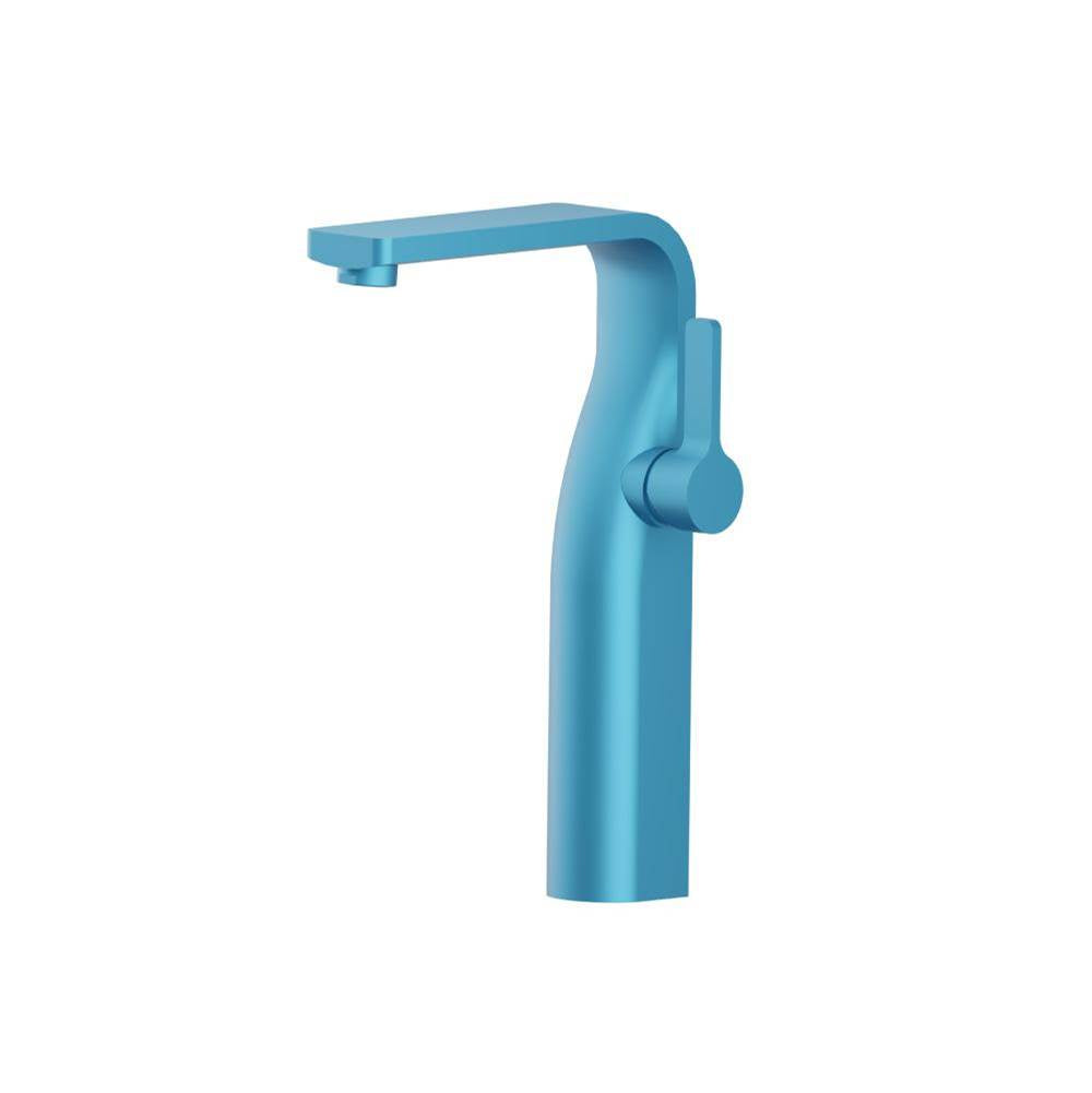 Isenberg By Flusso - Single Hole Vessel Faucet - Sky Blue