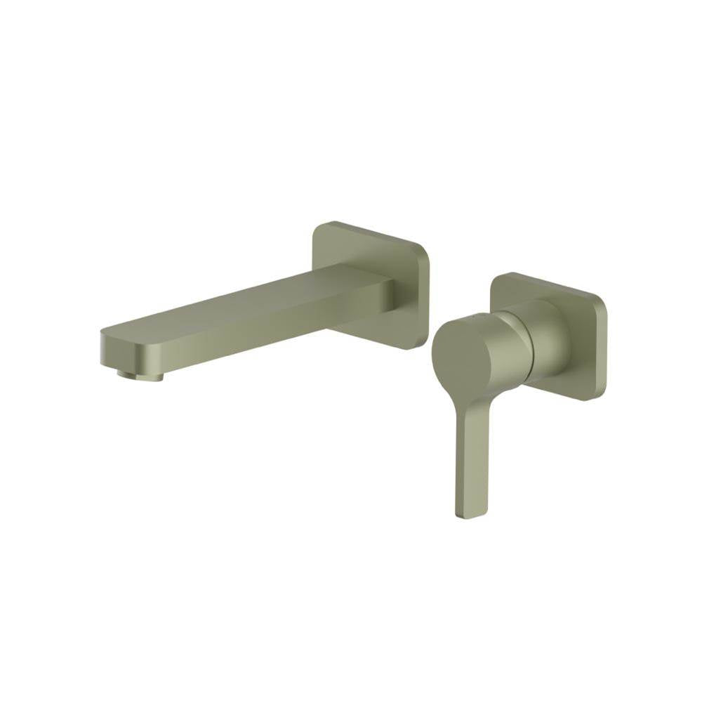 Isenberg By Flusso - Single Handle Wall Mounted Bathroom Faucet - Army Green