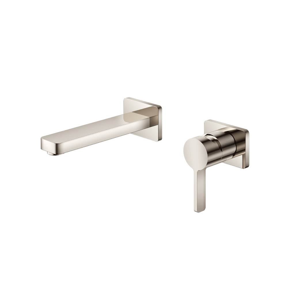 Isenberg By Flusso - Single Handle Wall Mounted Bathroom Faucet - Polished Nickel PVD