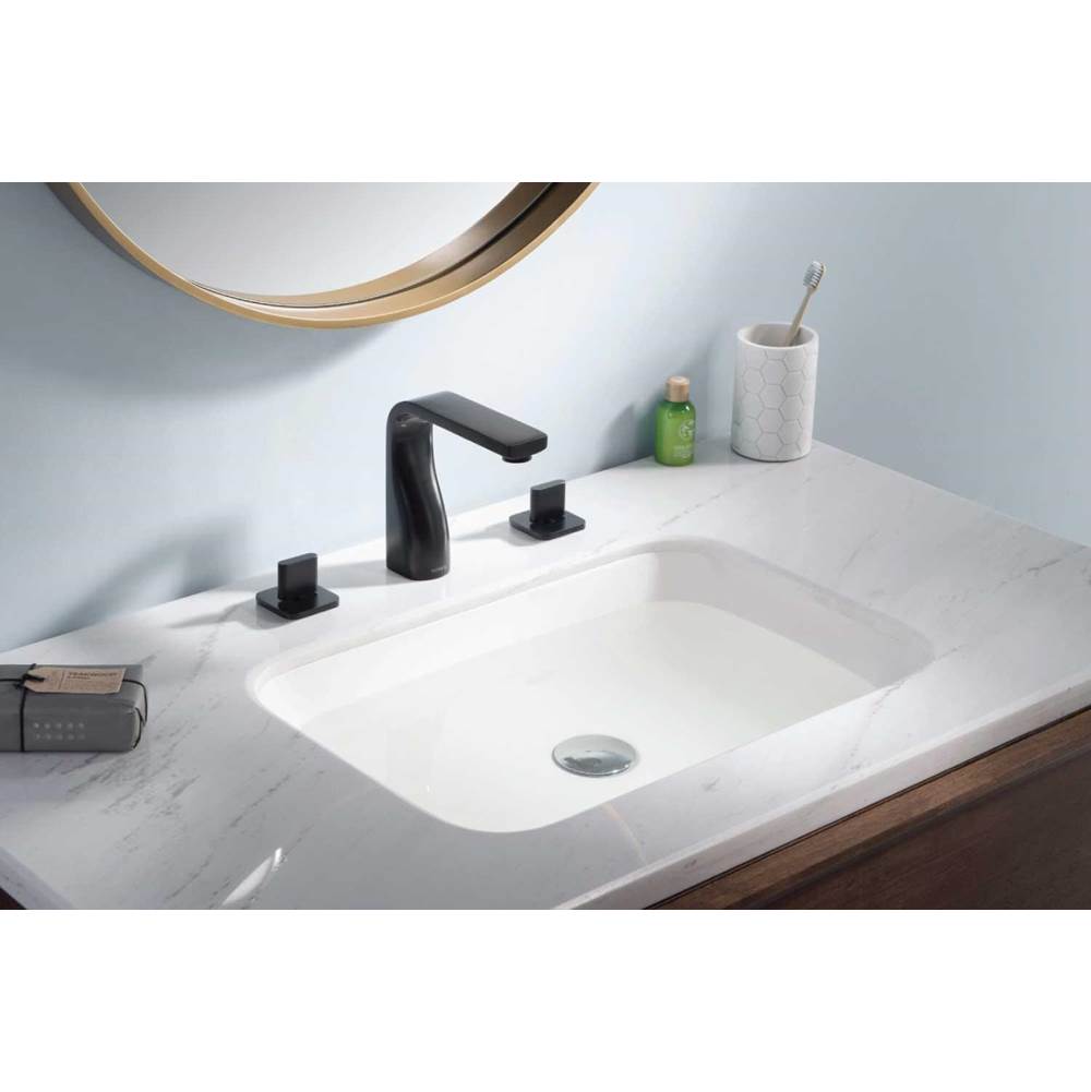Three Hole 8'' Widespread Two Handle Bathroom Faucet
