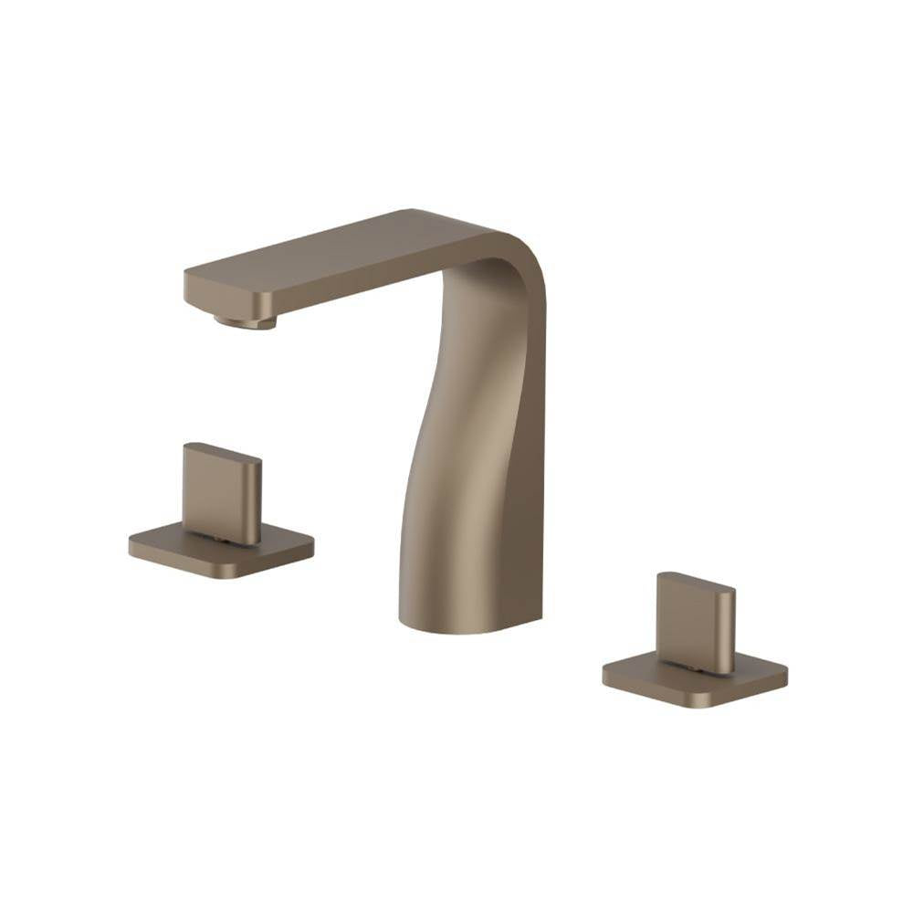 Isenberg By Flusso - Three Hole 8'' Widespread Two Handle Bathroom Faucet - Dark Tan