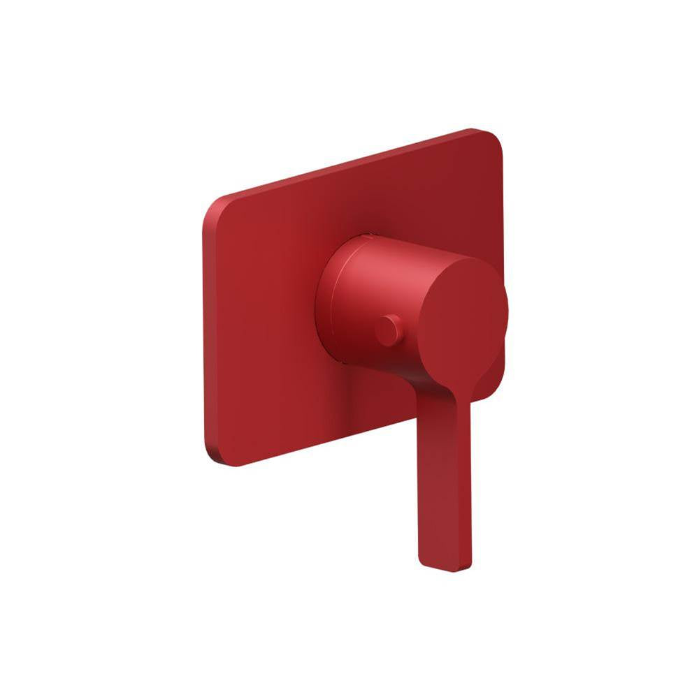 Isenberg By Flusso - 3/4'' Thermostatic Valve With Trim - Deep Red