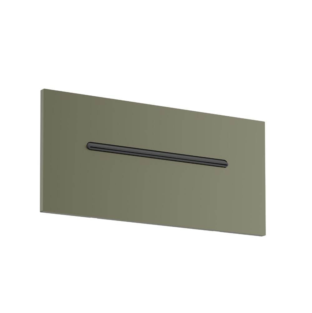 Isenberg By Flusso - Cascade Flow Built-In Water Fall Tub Filler - Army Green