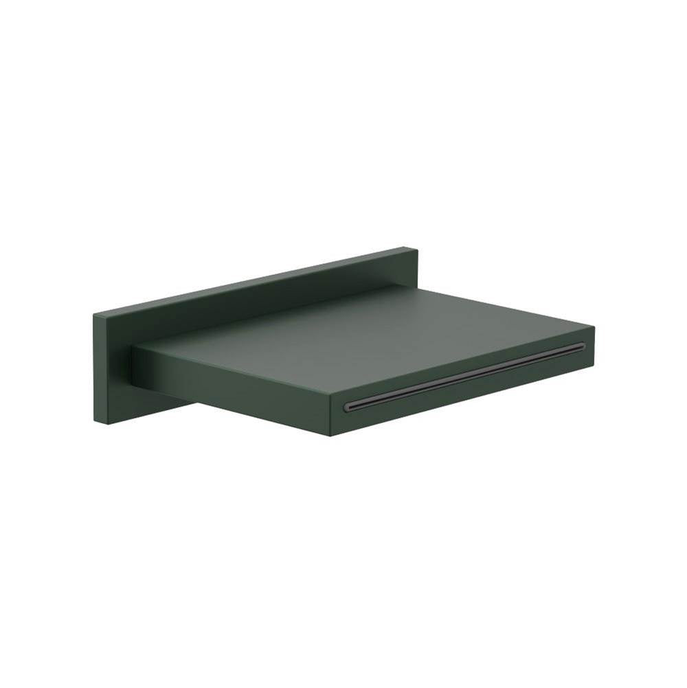 Isenberg By Flusso - Cascade Flow Water Fall Tub Filler - Leaf Green