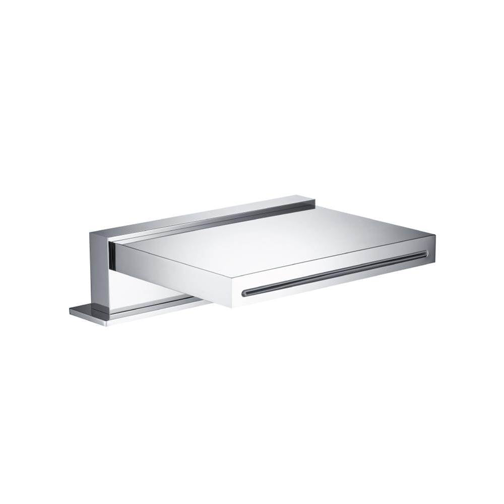 Isenberg By Flusso - Deck Mount Cascade Flow Water Fall Tub Filler - Chrome