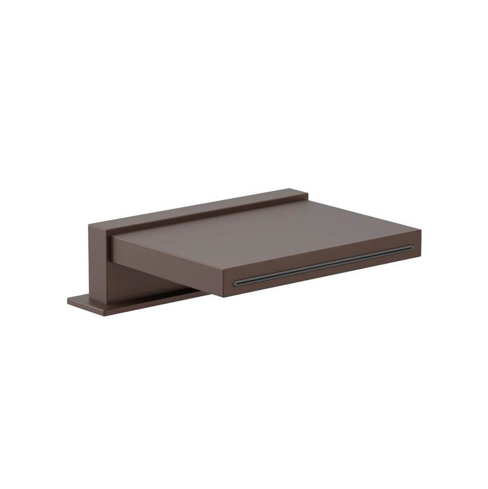 Isenberg By Flusso - Deck Mount Cascade Flow Water Fall Tub Filler - Vortex Brown