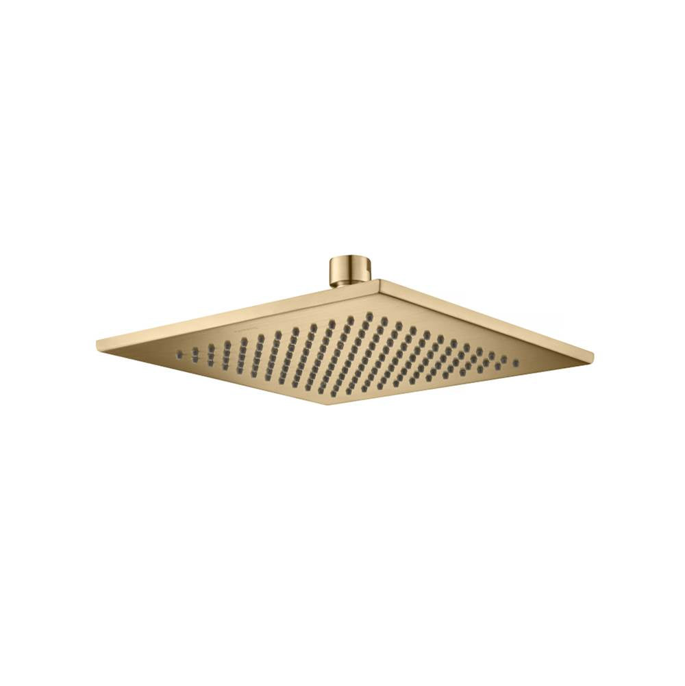 Isenberg By Flusso - 8'' Solid Brass Showerhead / Rainhead - Square - Brushed Bronze Pvd