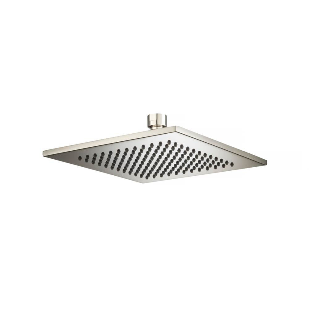 Isenberg By Flusso - 8'' Solid Brass Showerhead / Rainhead - Square - Polished Nickel PVD