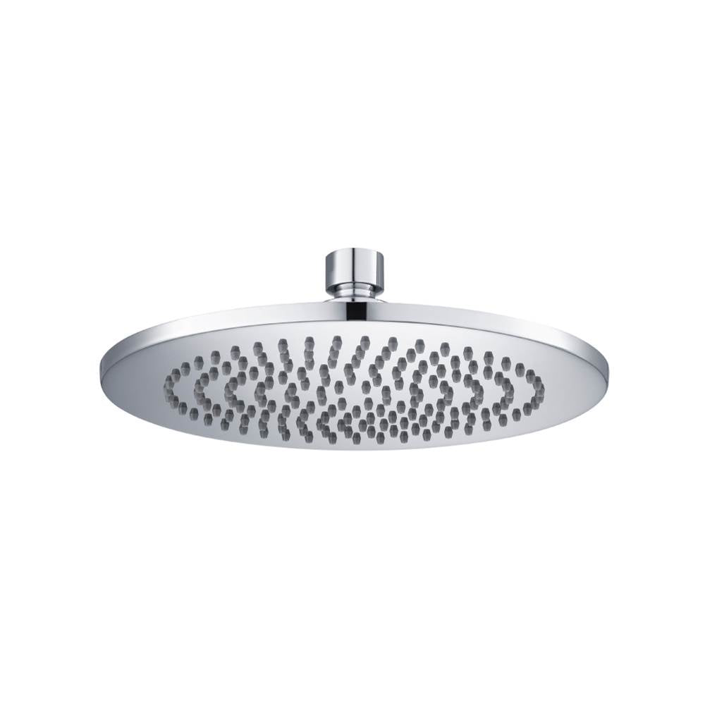 Isenberg By Flusso - 8'' Solid Brass Showerhead / Rainhead - Round - Chrome