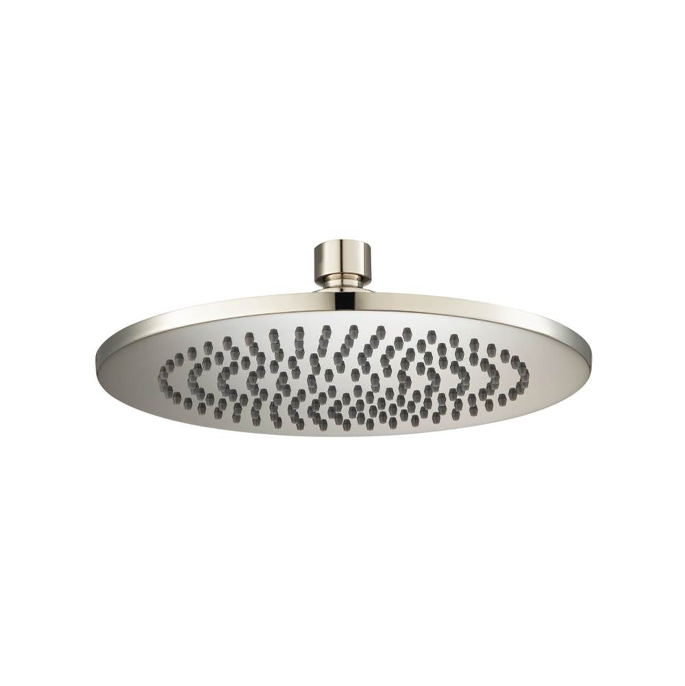 Isenberg By Flusso - 8'' Solid Brass Showerhead / Rainhead - Round - Polished Nickel PVD