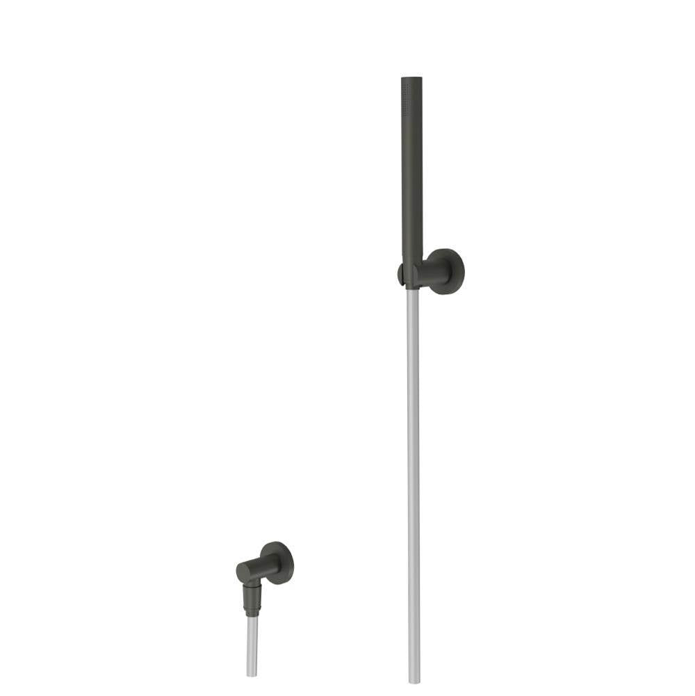 Isenberg By Flusso - Hand Shower Set With Wall Elbow, Holder and Hose - Dark Green