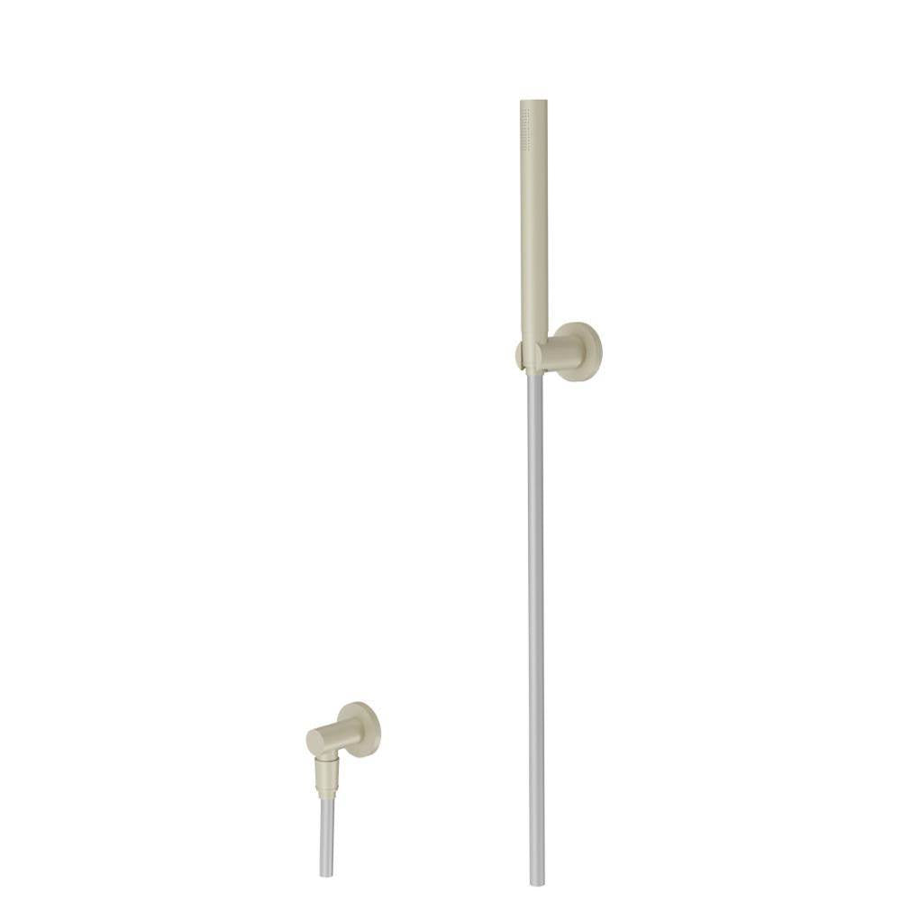 Isenberg By Flusso - Hand Shower Set With Wall Elbow, Holder and Hose - Light Tan