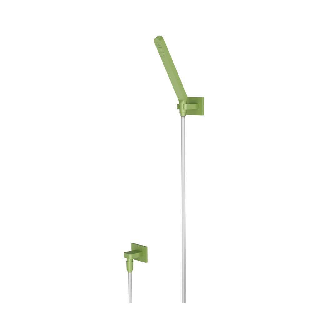 Isenberg By Flusso - Hand Shower Set With Wall Elbow, Holder and Hose - Isenberg Green