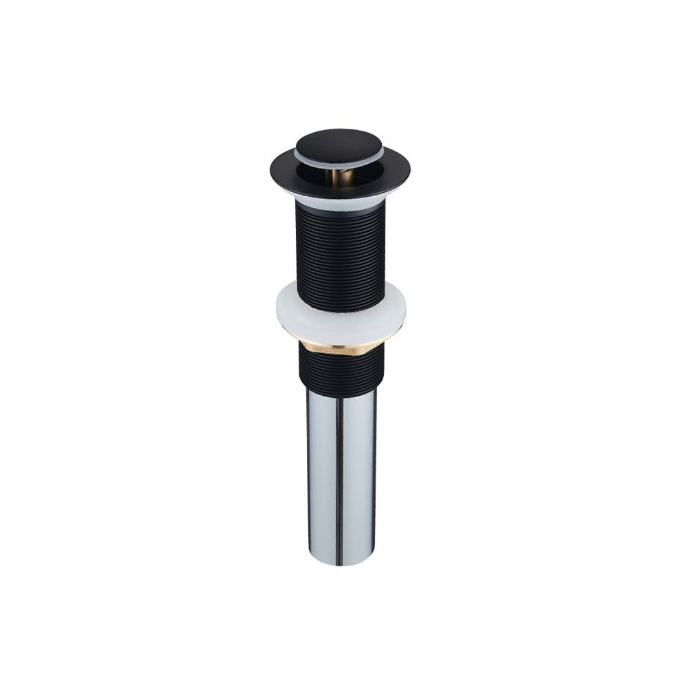 Isenberg By Flusso - 1-1/4'' Pop-up Drain Assembly Without Overflow - Matte Black