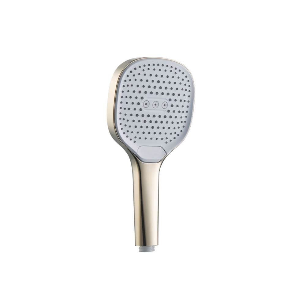 Isenberg By Flusso - 3-Function ABS Hand Held Shower Head - 120mm - Brushed Nickel PVD