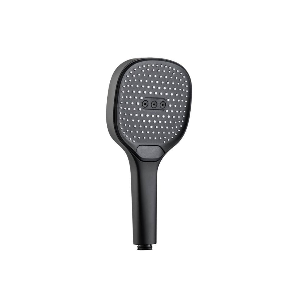 Isenberg By Flusso - 3-Function ABS Hand Held Shower Head - 120mm - Matte Black