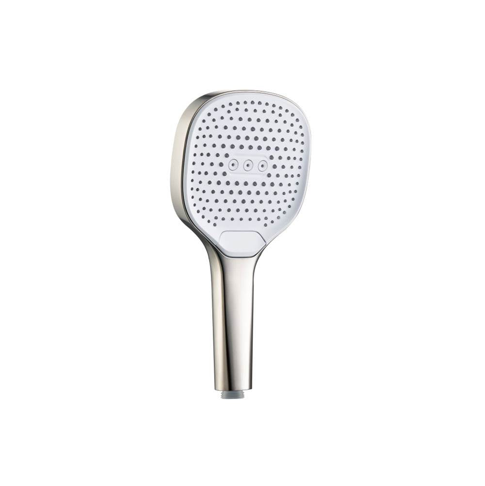 Isenberg By Flusso - 3-Function ABS Hand Held Shower Head - 120mm - Polished Nickel PVD