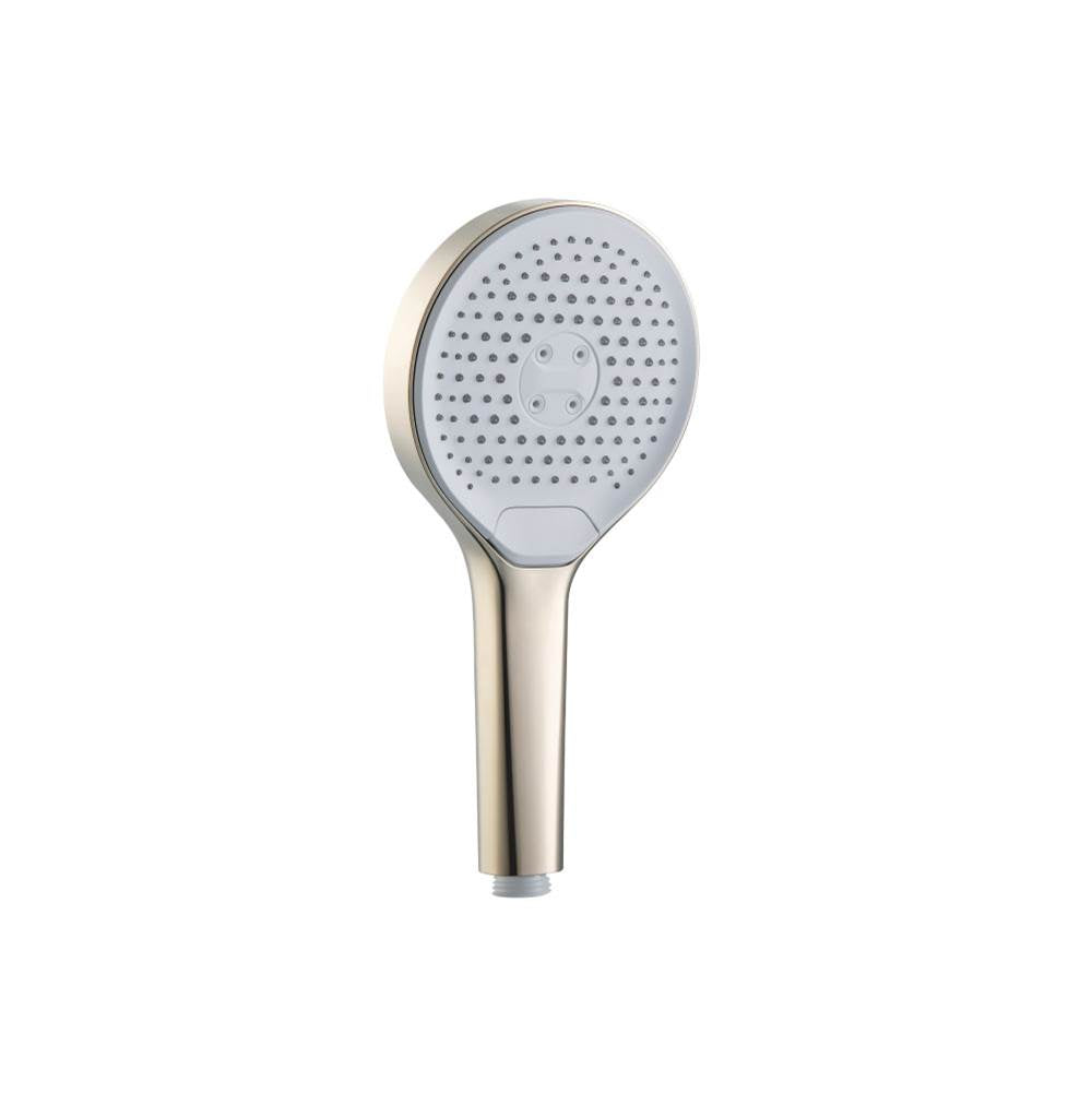 Isenberg By Flusso - 3-Function ABS Hand Held Shower Head - 125mm - Brushed Nickel PVD