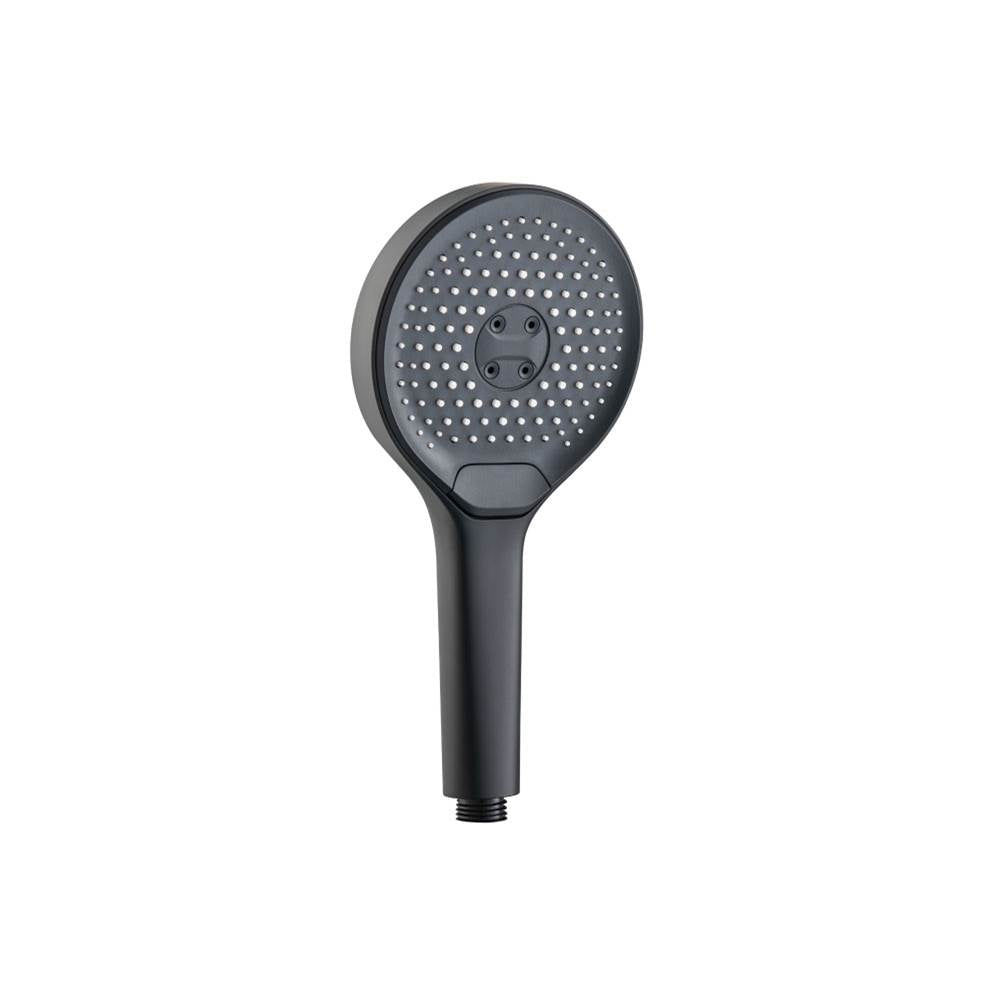Isenberg By Flusso - 3-Function ABS Hand Held Shower Head - 125mm - Matte Black