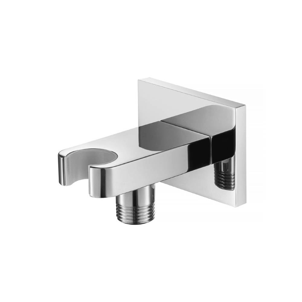 Isenberg By Flusso - Wall Elbow With Holder Combo - Polished Nickel PVD
