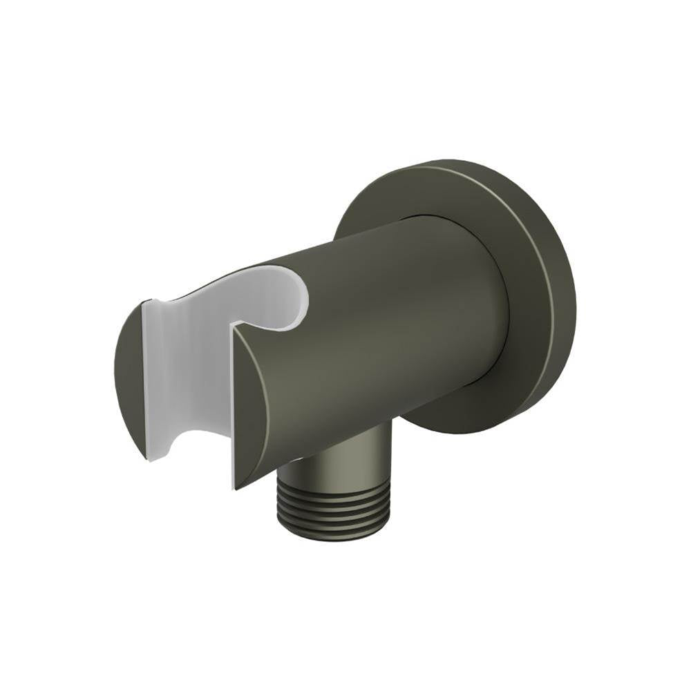 Isenberg By Flusso - Wall Elbow With Holder - Gun Metal Grey
