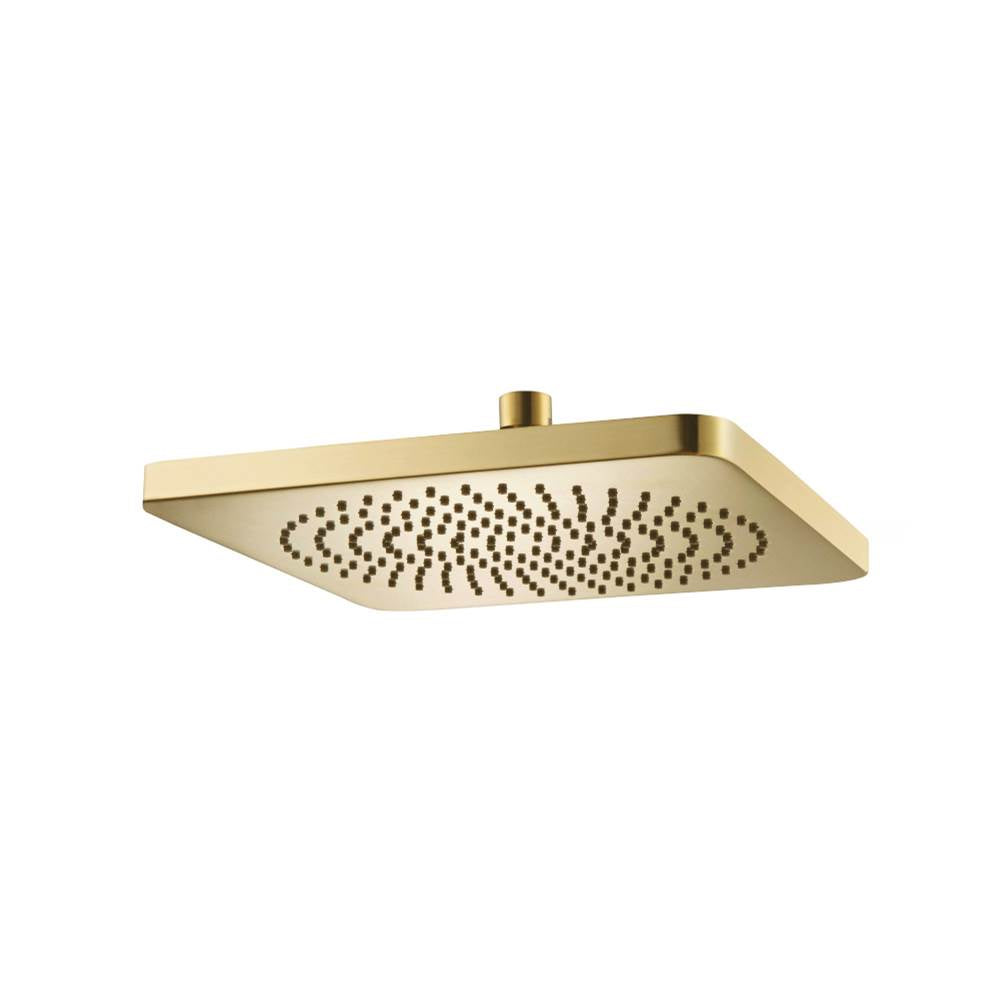 Isenberg By Flusso - 10'' Solid Brass Showerhead / Rainhead - Satin Brass PVD