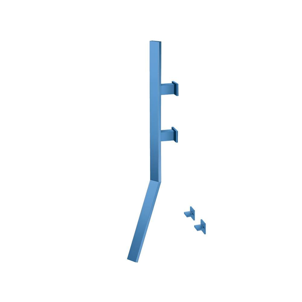 Isenberg By Flusso - Wall Mount Faucet With Handles - Sky Blue