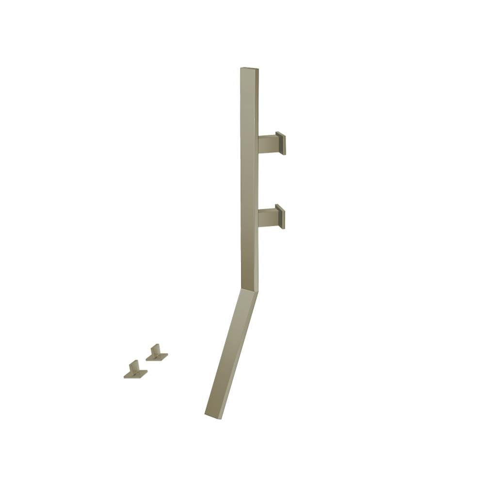 Isenberg By Flusso - Wall Mount Faucet With Deck Handles - Light Verde