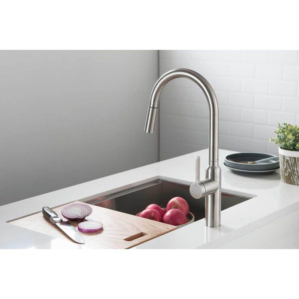 Ziel - Dual Spray Stainless Steel Kitchen Faucet With Pull Out