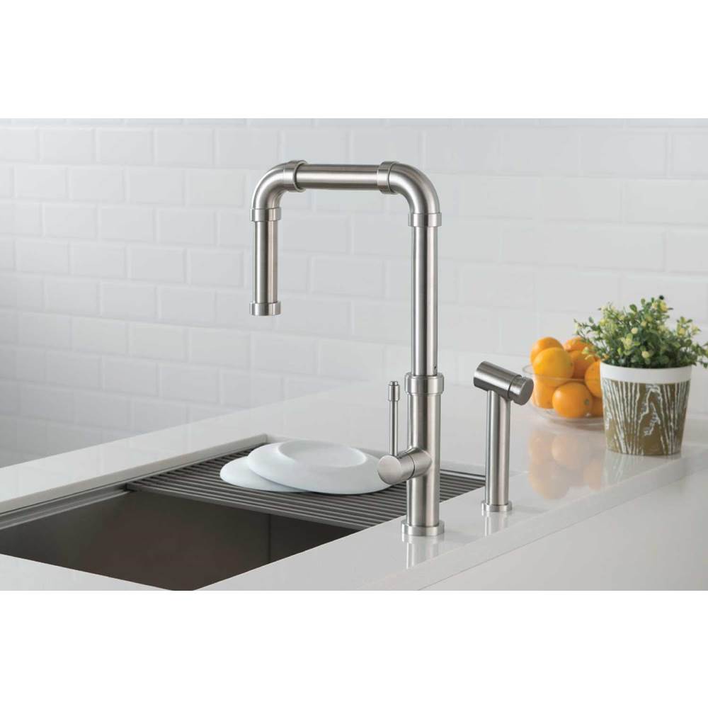 Tanz - Stainless Steel Kitchen Faucet With Side Sprayer
