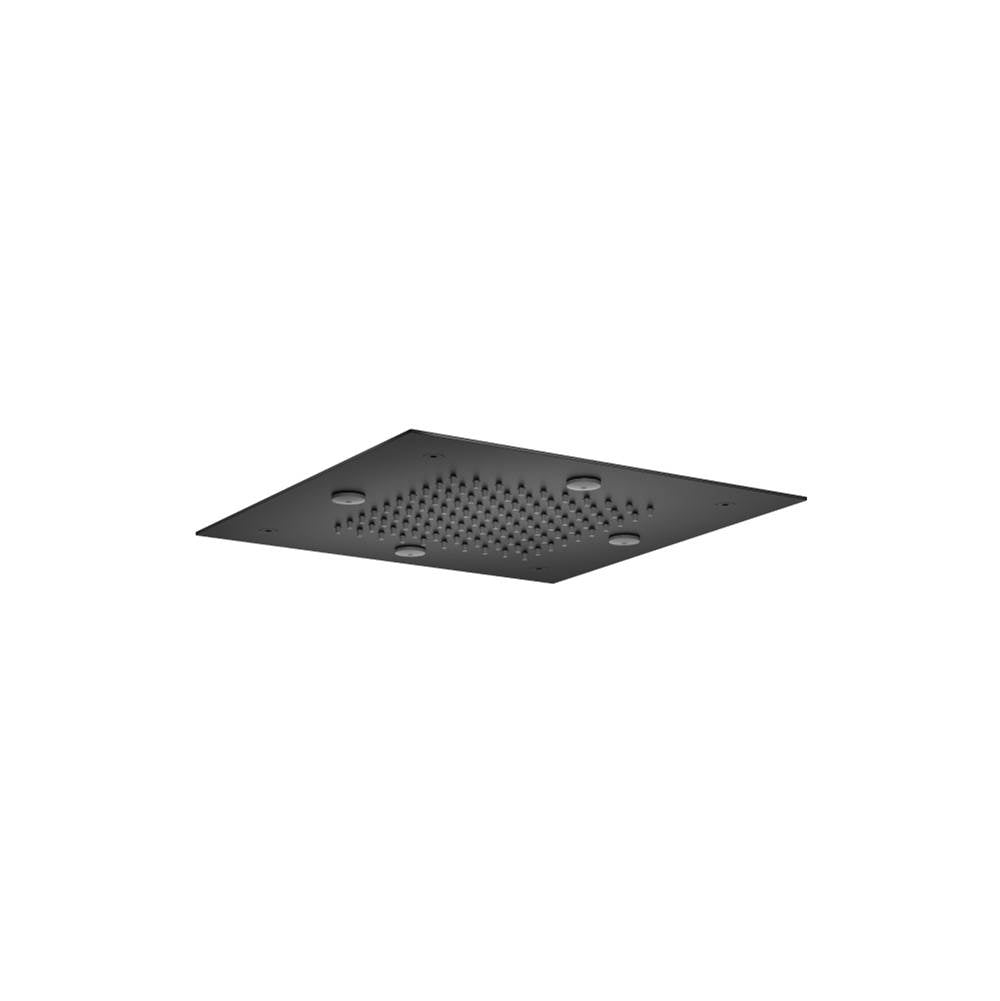 Isenberg By Flusso - 12'' Stainless Steel Flush Mount Rainhead With Mist Flow - Matte Black