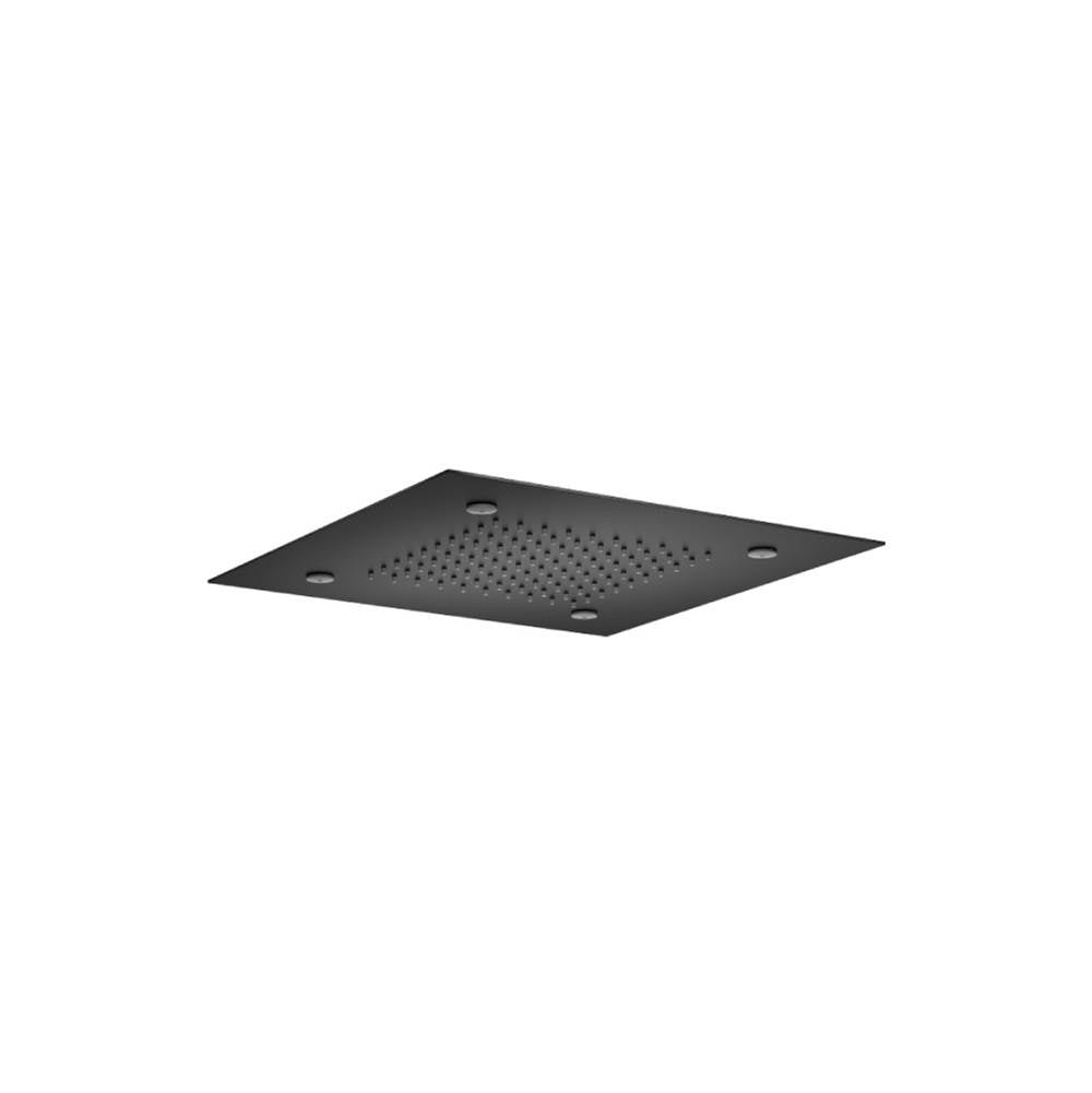 Isenberg By Flusso - 15'' Stainless Steel Flush Mount Rainhead With Mist Flow - Matte Black