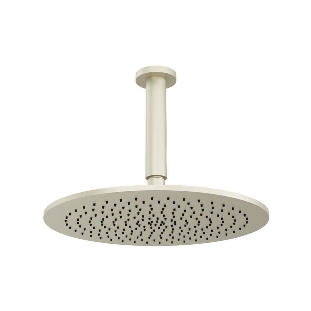 Isenberg By Flusso - 12'' Rain Head with 6'' Ceiling Mount Arm - Light Tan