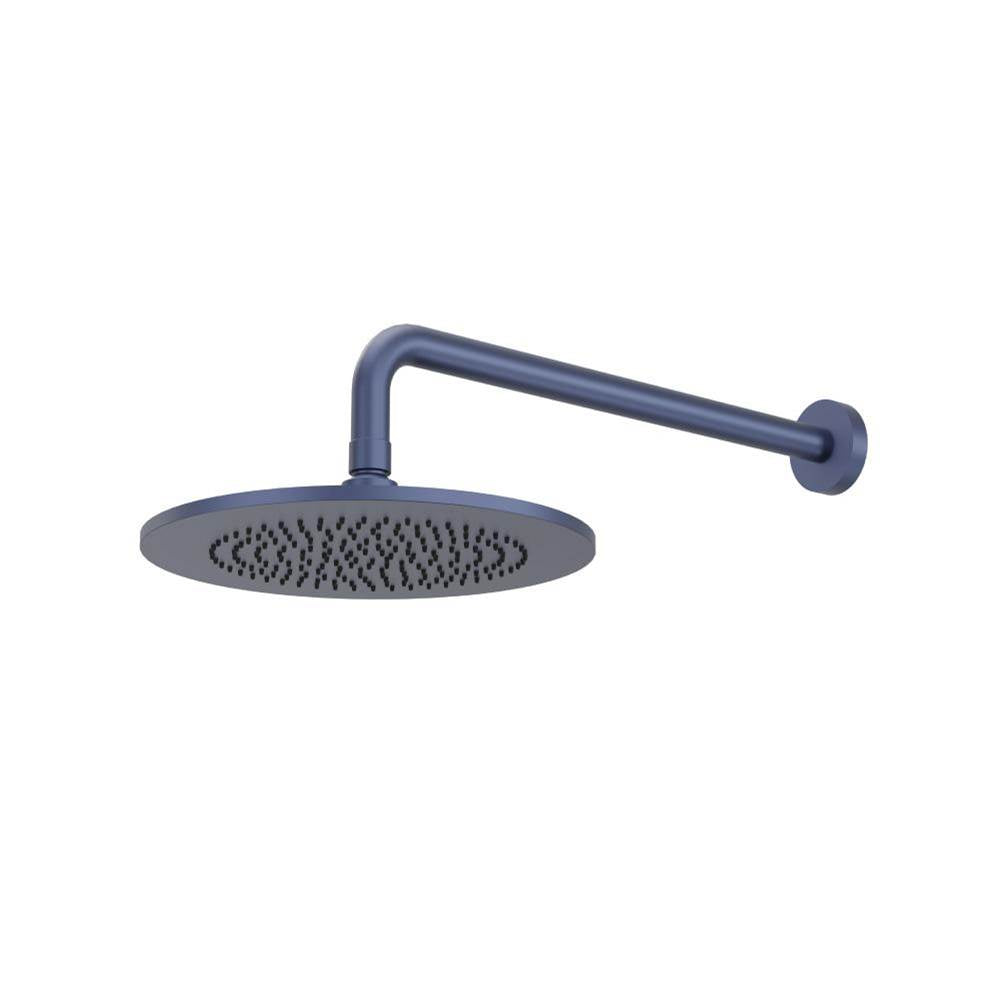 Isenberg By Flusso - 10'' Rain Head with 16'' Arm - Navy Blue