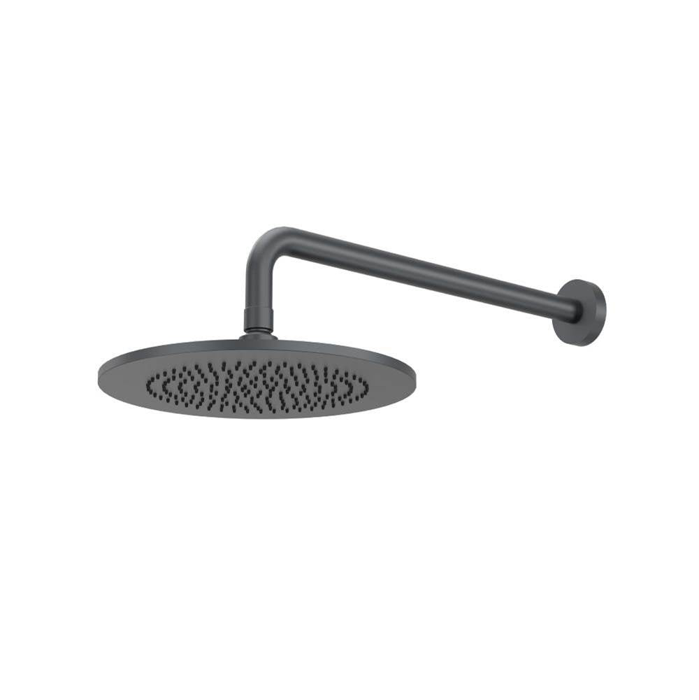 Isenberg By Flusso - 10'' Rain Head with 16'' Arm - Rock Grey