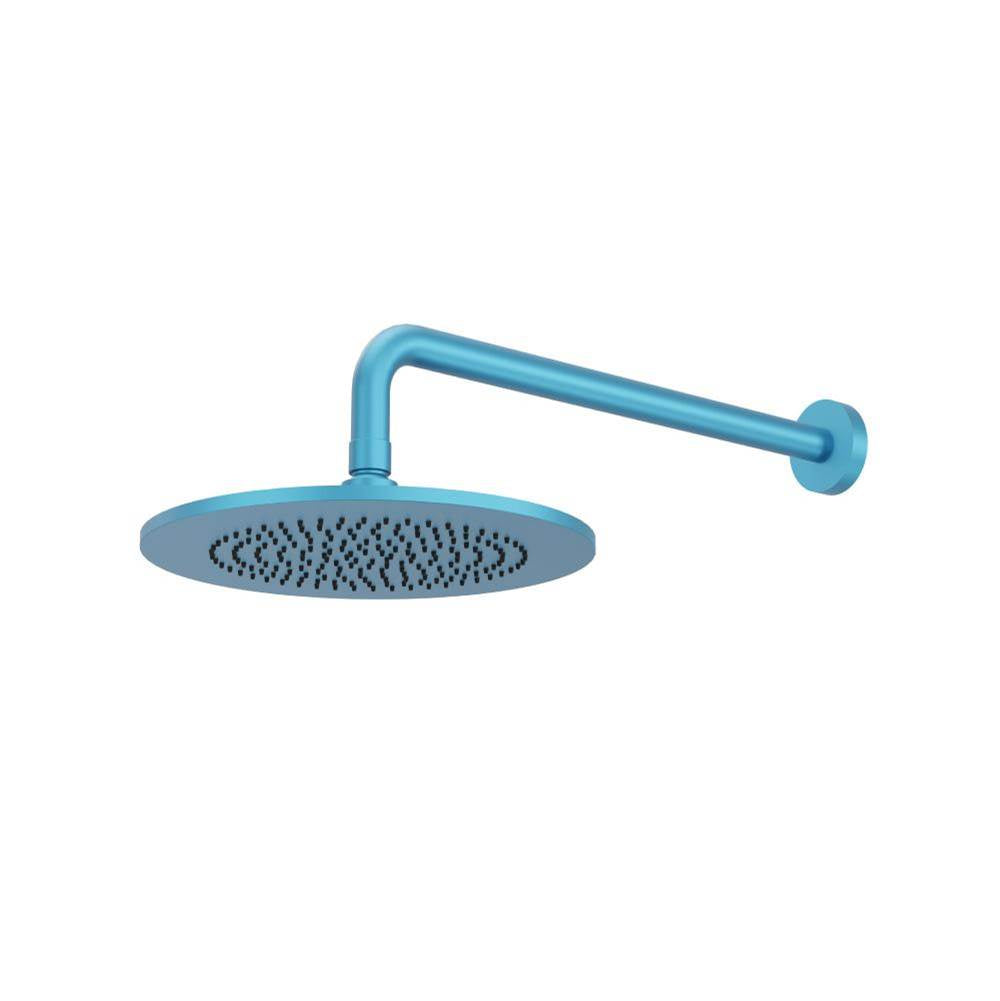 Isenberg By Flusso - 10'' Rain Head with 16'' Arm - Sky Blue